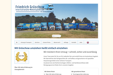 grueschow.de - Umzugsunternehmen Lübeck