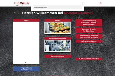 grundergourmet.de - Catering Services Bexbach