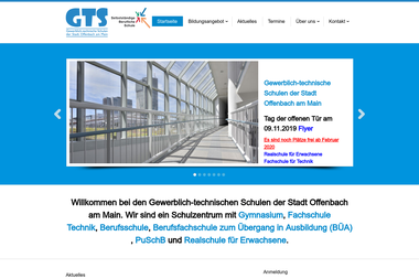 gts-offenbach.de - Schule für Erwachsene Offenbach Am Main