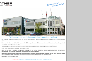 guenther-kuehler.de - Klimaanlagenbauer Kornwestheim