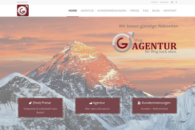 g-weg-agentur.de - Web Designer Bonn