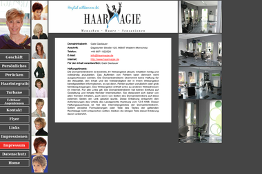 haarmagie.de/pages/impressum.php - Friseur Wadern