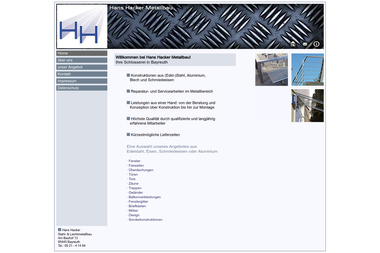 hacker-metallbau.de/index.html - Treppenbau Bayreuth