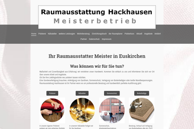 hackhausen.com - Raumausstatter Euskirchen