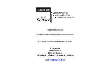 hagendorff.com - Computerservice Westerstede