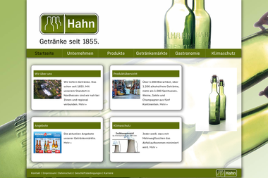 hahn-getraenke.de - Catering Services Schwalmstadt