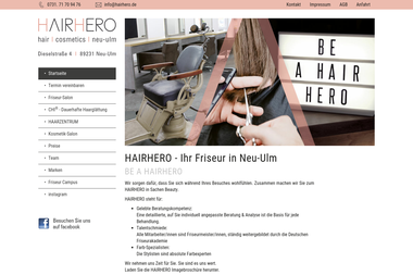 hairhero.de - Friseur Neu-Ulm