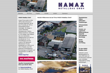 hamax-metallbau.de - Schweißer Kaarst
