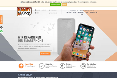 handyshop1.de - Handyservice Mönchengladbach