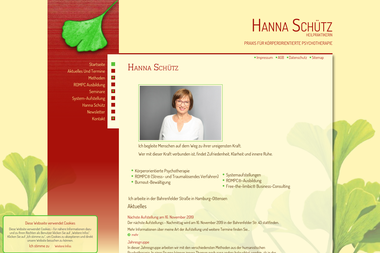 hanna-schuetz.de - Psychotherapeut Lüneburg
