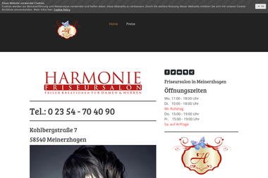 harmonie-salon.de - Friseur Meinerzhagen