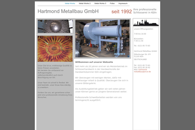 hartmond-metallbau.de/Metal_Works.html - Schlosser Köln