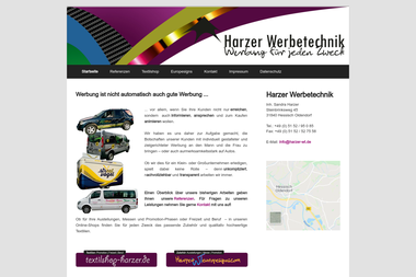 harzer-wt.de - Werbeagentur Hessisch Oldendorf
