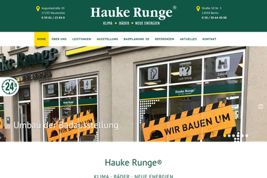 hauke-runge.de - Klimaanlagenbauer Neustrelitz