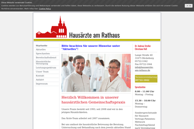 hausaerzte-am-rathaus.de - Dermatologie Bückeburg