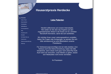 hausarztpraxis-herdecke.de - Dermatologie Herdecke