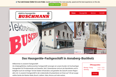 hausgeraete-buschmann.de - Anlage Annaberg-Buchholz
