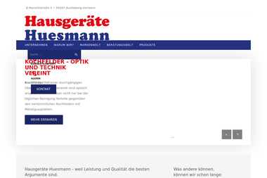 hausgeraete-huesmann.de - Haustechniker Drensteinfurt
