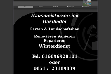 hausmeister-montage-hasibeder.de/index.html - Handwerker Passau