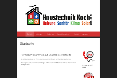 haustechnik-koch-goch.de - Klimaanlagenbauer Goch