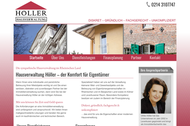 hausverwaltung-hoeller.de - Finanzdienstleister Leverkusen