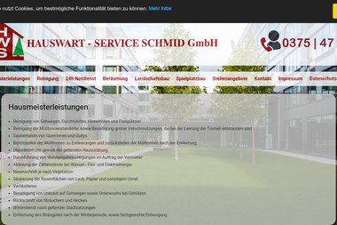 hauswart-service-schmid.de - Handwerker Zwickau