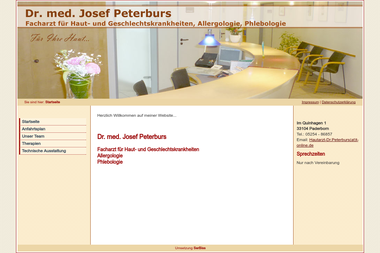 hautarzt-dr-peterburs.de - Dermatologie Paderborn
