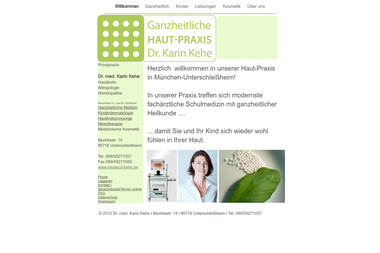 hautarzt-kehe.de - Dermatologie Unterschleissheim