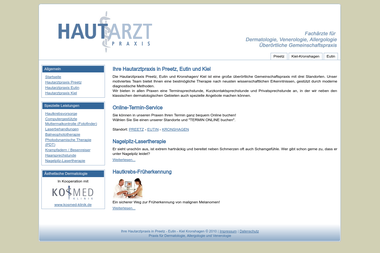 hautarztpraxis-eutin.de - Dermatologie Eutin