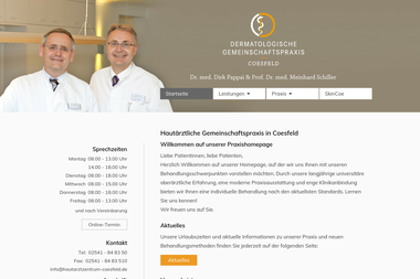 hautarztzentrum-coesfeld.de - Dermatologie Coesfeld