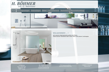 h-boehmer.de - Wasserinstallateur Lemgo