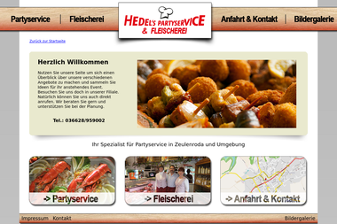 hedelspartyservice.de - Catering Services Zeulenroda-Triebes