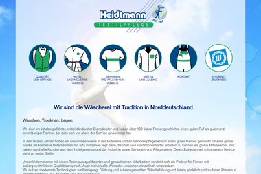 heidtmann-textilpflege.de - Kammerjäger Itzehoe