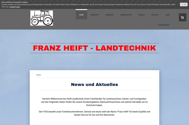 heift-landtechnik.de - Landmaschinen Hilden