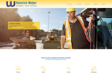 heinrich-weber-siegen.de - Straßenbauunternehmen Siegen