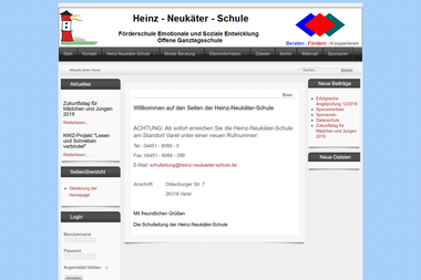 heinz-neukaeter-schule.de - Schule für Erwachsene Varel