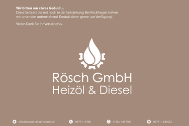heizoel-diesel-roesch.de - Heizöllieferanten Bad Neustadt An Der Saale