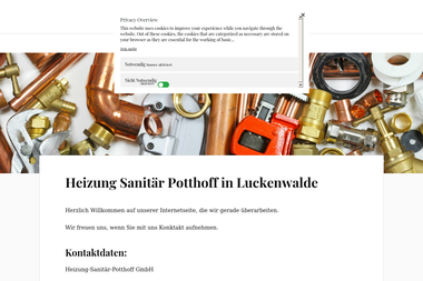 heizung-sanitaer-potthoff.de - Klimaanlagenbauer Luckenwalde