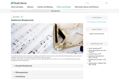 herne.de/Kultur-und-Freizeit/Musik-und-Theater/Musikschule - Musikschule Herne