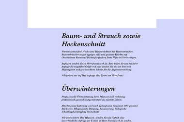 herr-franz.com - Blumengeschäft Neuburg An Der Donau