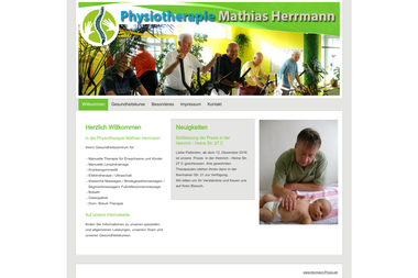 herrmann-physio.de - Masseur Waltershausen