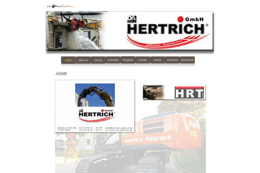 hertrich-abbruch.de - Abbruchunternehmen Kehl