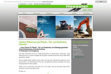 hesseler.biz - Straßenbauunternehmen Gladbeck