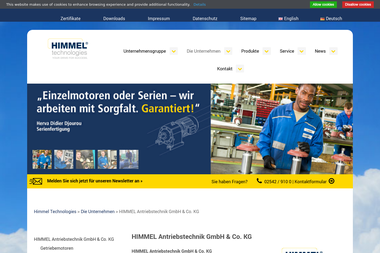 himmelinfo.de/de//die-unternehmen/neudecker-jolitz-gmbh-co-kg - Förderbänder Hersteller Gescher
