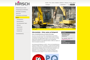 hirsch-gmbh.com/abbruch - Abbruchunternehmen Bremen