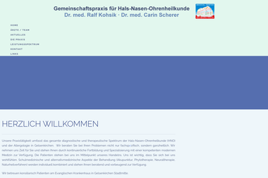 hno-ge.de - Dermatologie Gelsenkirchen