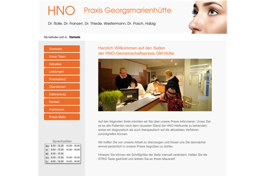 hno-gmhuette.de - Dermatologie Georgsmarienhütte