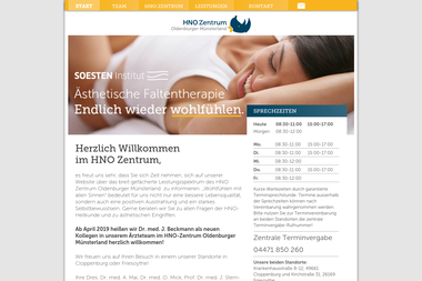 hno-om.de - Dermatologie Cloppenburg
