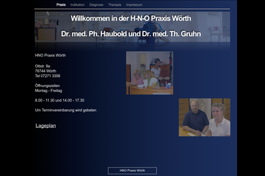 hno-praxis-woerth.de - Dermatologie Wörth Am Rhein
