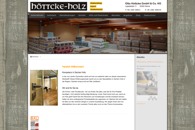 hoettcke-holz.de - Bauholz Werne